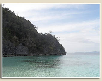 plage à Coron